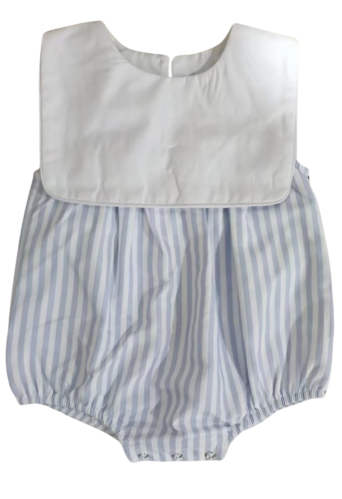 Boy's Blue & White Striped Bubble (PO 1)