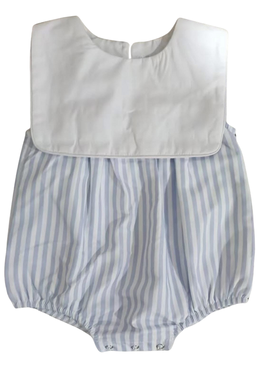 Boy's Blue & White Striped Bubble (PO 1)