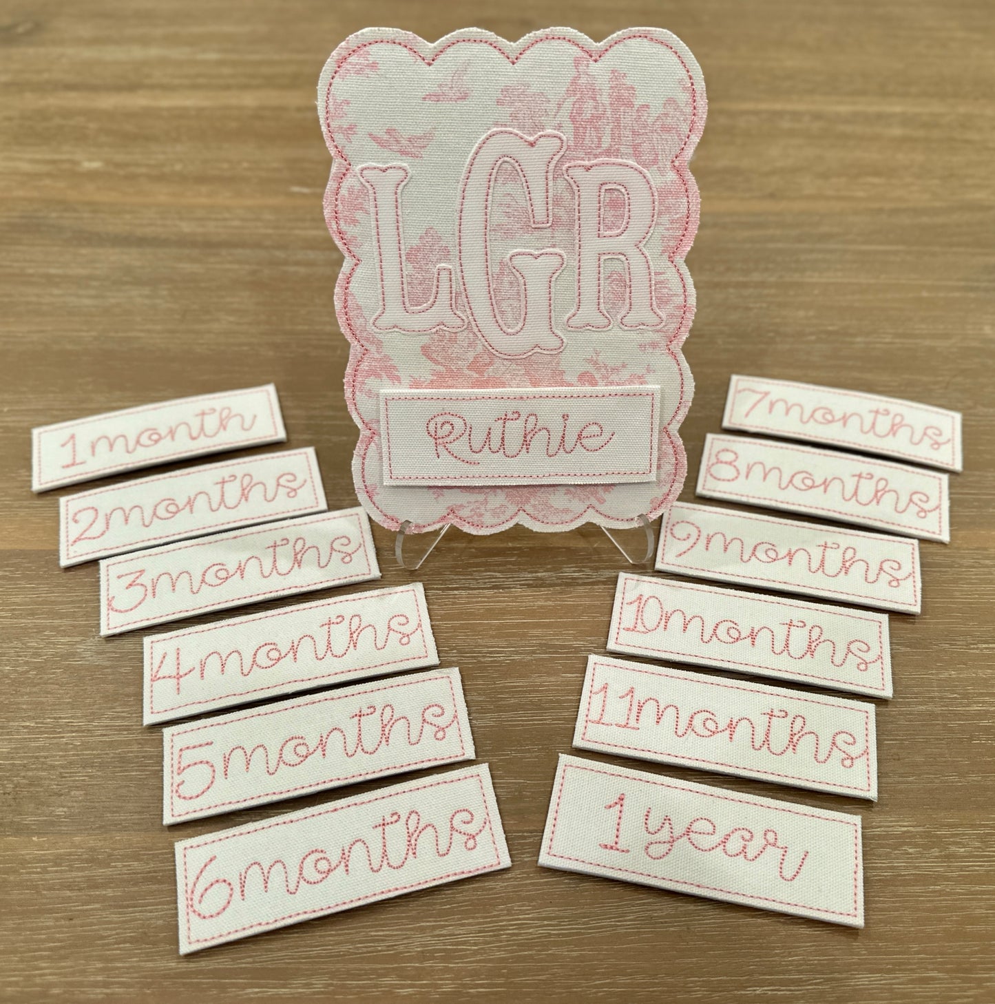 Monthly Milestone Photo Prop