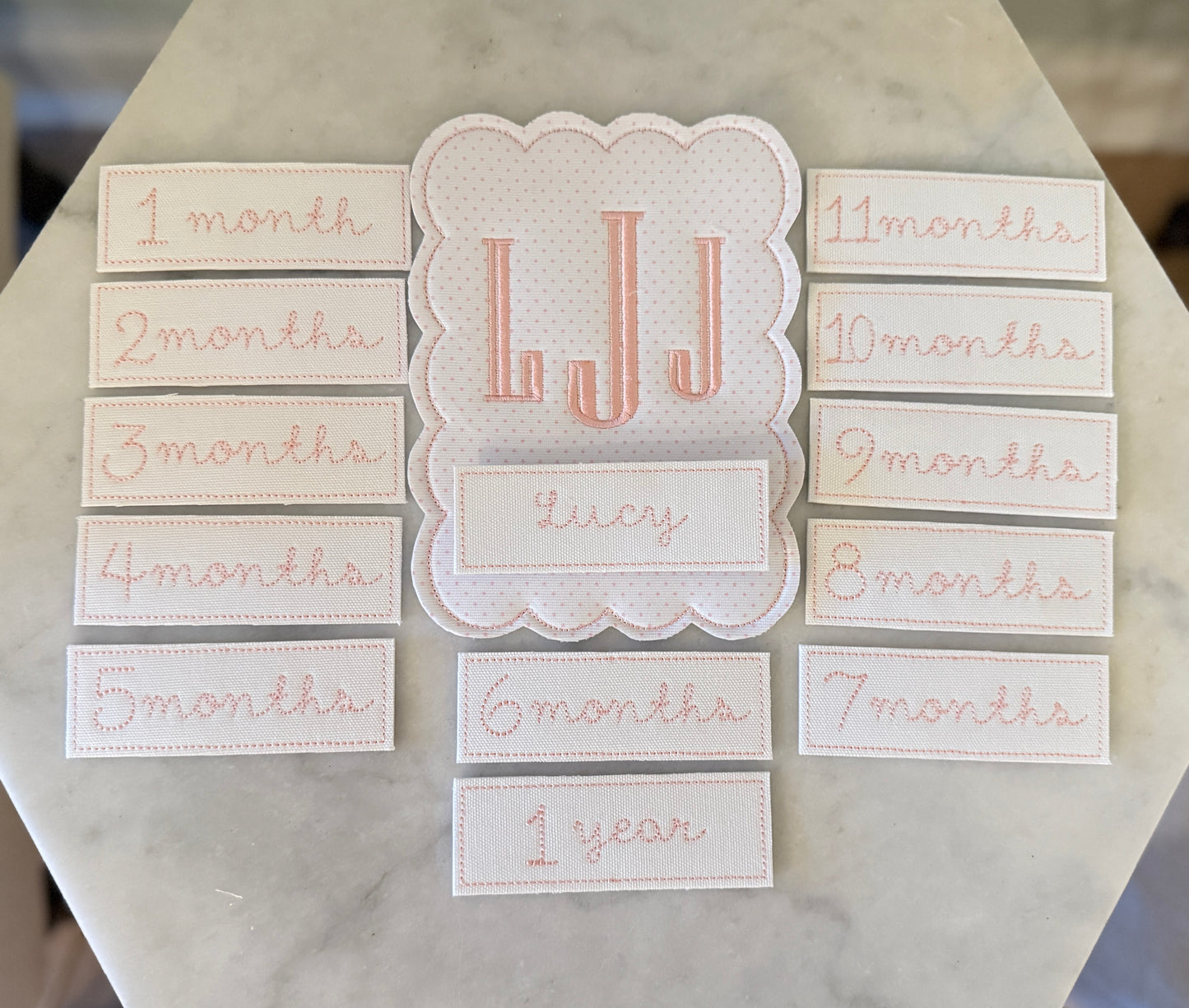 Monthly Milestone Photo Prop